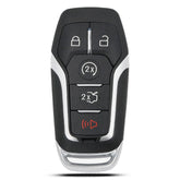 SUPALAND key fob shell for Mustang front view, durable replacement for worn remotes