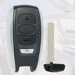 SUPALAND key fob shell for Subaru Forester, durable mixed-material construction.