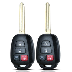 Supaland key fob for Toyota RAV4 4-button with easy remote access