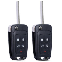 SUPALAND 5-button key fob for Camaro, ready-to-use replacement with pre-installed battery.