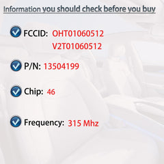 SUPALAND 5-button key fob for Cruze, easy replacement designed for quick DIY setup.