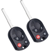 SUPALAND keyless remote for Ford Focus front view with pre-installed electronics
