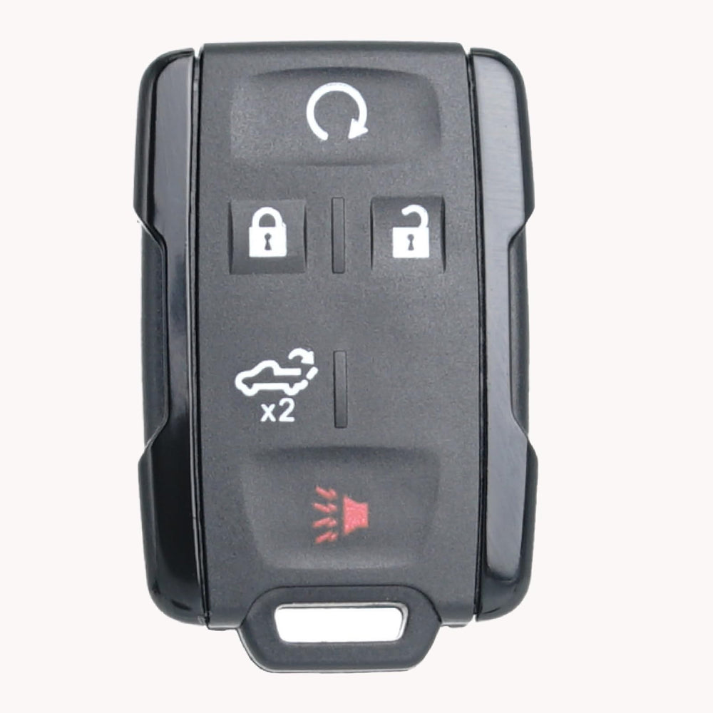 Supaland keyless remote start fob chrome front view for convenient access