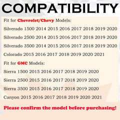 SUPALAND keyless remote start for GMC Sierra front view shows broad compatibility and ease of use