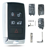 SUPALAND Land Rover key shell front view with durable metal and plastic construction for daily use
