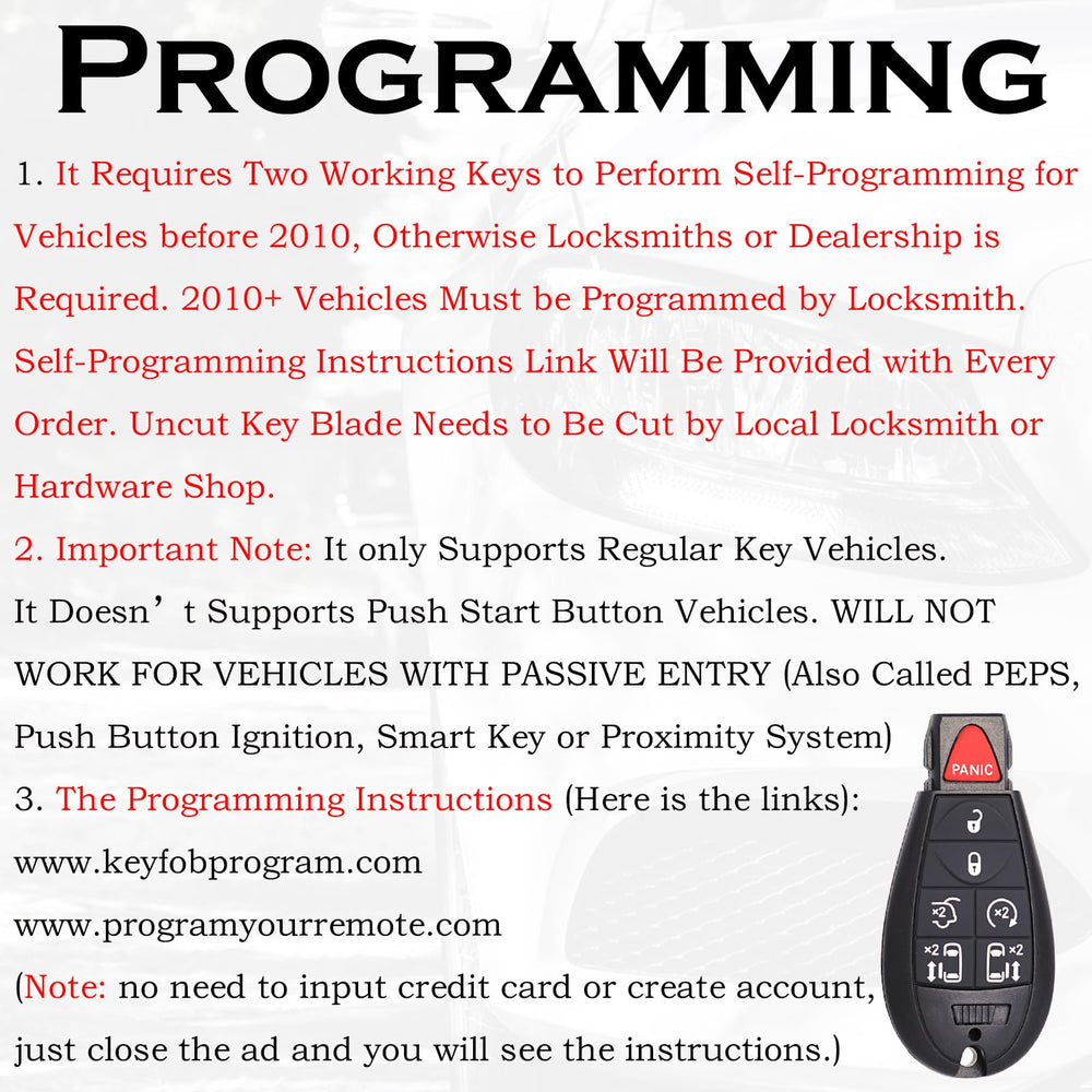 Supaland packaging includes two remote fobs ready to program