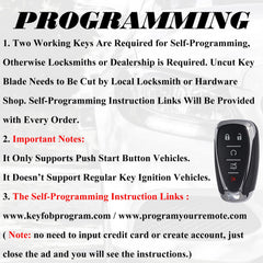 SUPALAND proximity key fob push-start compatibility highlight for GM models.