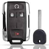 SUPALAND remote fob for Chevy Silverado 2014-2022 with preinstalled battery