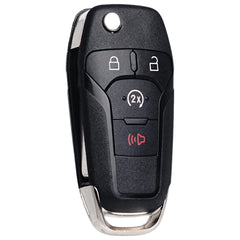 SUPALAND remote start fob compatibility label confirms FCC ID and vehicle fit.