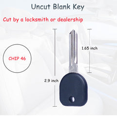 SUPALAND two fobs and two blade keys for versatile vehicle access
