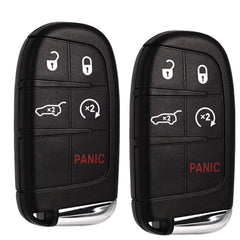 SUPALAND two-pack remote fobs for easy dual-vehicle replacement.