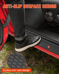 SUPAREE rear left door sill guard protects rear sills from wear.