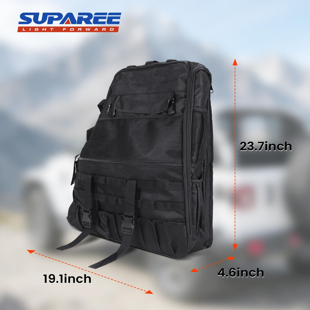 SUPAREE bag constructed with 600D Oxford fabric for rugged use.