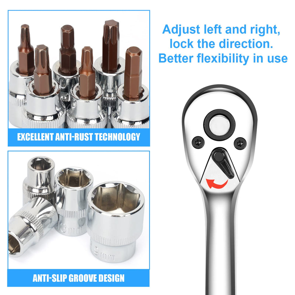 SUPAREE stainless-steel tools — corrosion-resistant performance for precise vehicle maintenance.