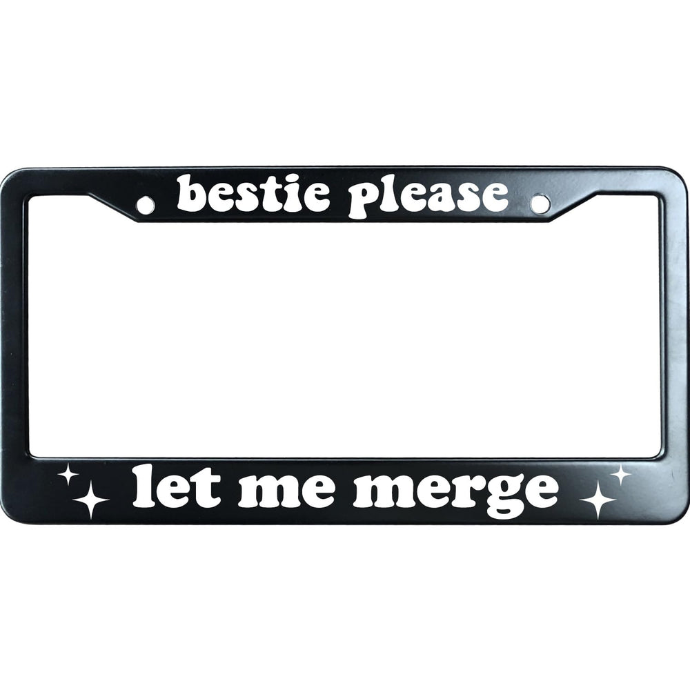 Supdanautodechere Bestie license plate frame with UV print boosts car styling and acts as a fun gift