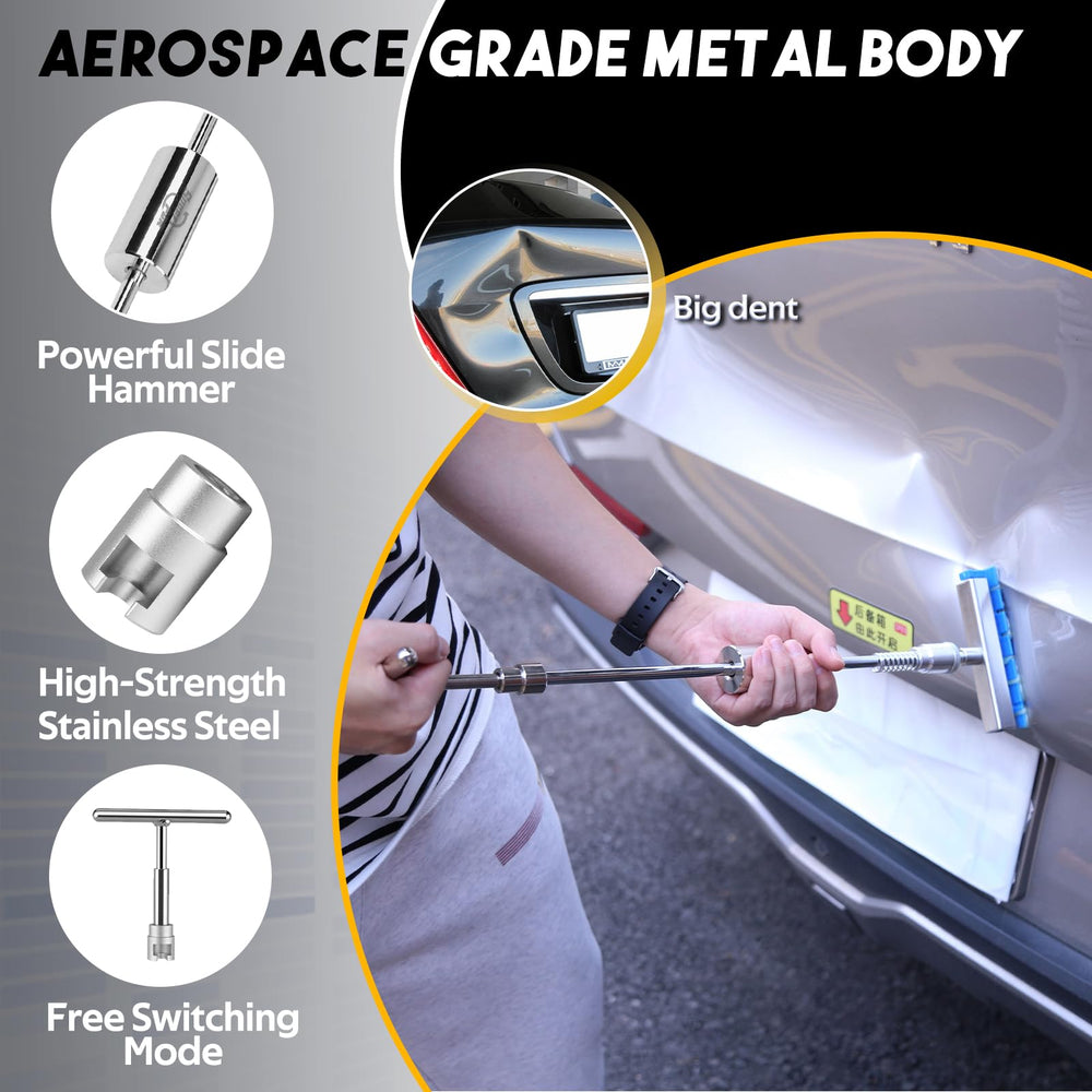 Super PDR Bridge Puller tackles medium dents for clean repairs