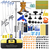 Super PDR dent rod set for versatile paintless repair on compact dents