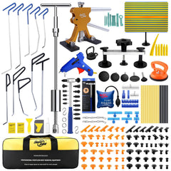 Super PDR dent rod set for versatile paintless repair on compact dents
