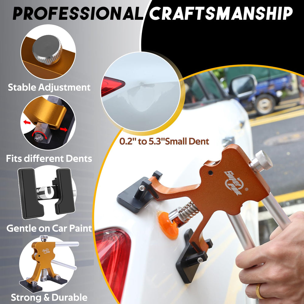 Super PDR high-strength dent rod resists bending for tough dents