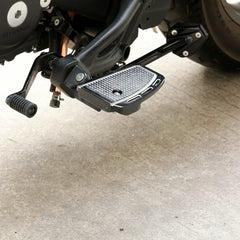 Super Vici Rebel kickstand anodized-black finish resists wear and weathering
