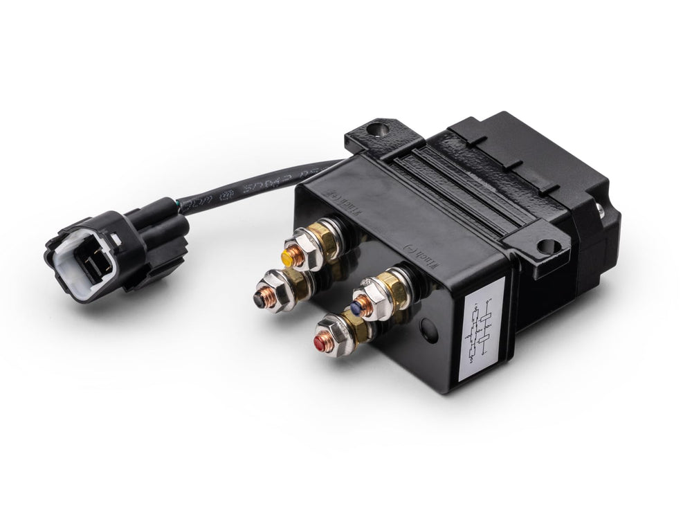 266-to-1 gear ratio for controlled line pulls on steep terrain