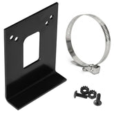 superbobi 57204 clamp-on trailer wiring bracket securely holds 4, 5, and 6 way sockets