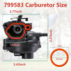 Superbobi carburetor compatibility with 300E-550EX series for smooth engine integration.