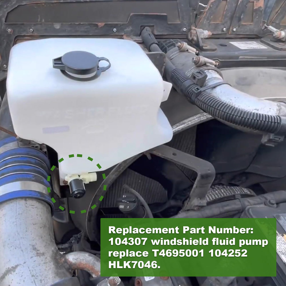 SuperDi high-pressure windshield pump performance delivers strong spray.
