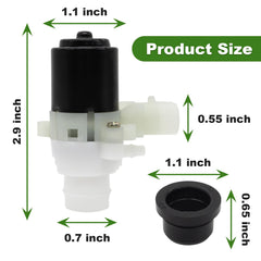 SuperDi Kenworth T680 windshield pump fit ensures reliable mounting.