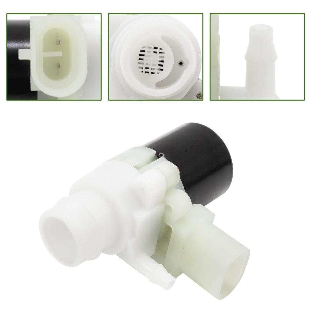 SuperDi Kenworth T880 windshield pump closeup shows compact, sturdy design.