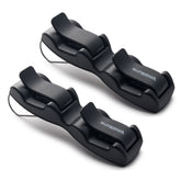 Superior Essentials car visor sunglasses holder dual ends clip keeps two pairs within reach