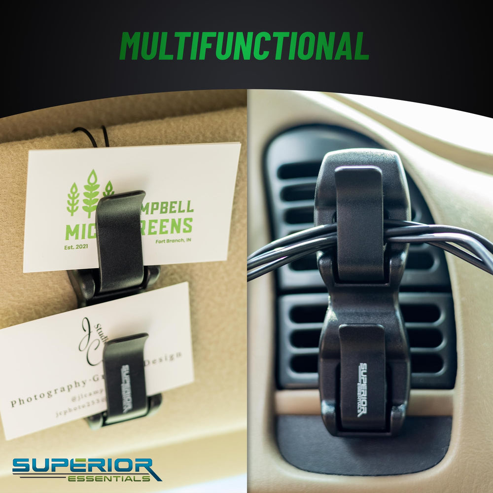 Superior Essentials compact 5 inch length fits visors without obstructing visibility