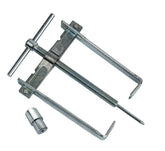 Superior Tool Plumber's Puller Kit assembled for quick, controlled pipe removal and efficient leverage.