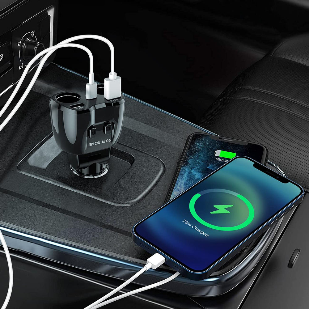 SUPERONE 180W replaceable fuse and safeguards protect devices.