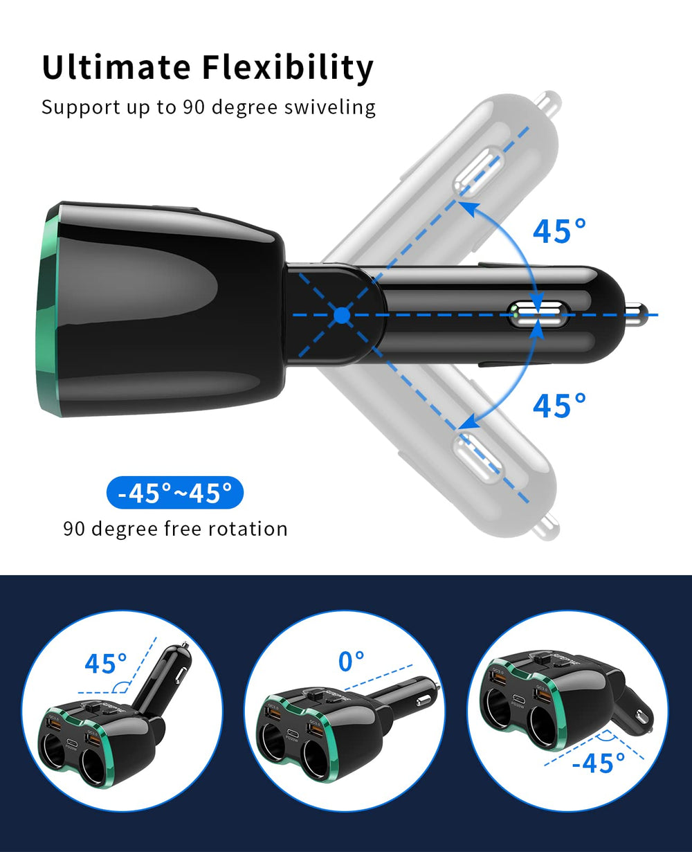SUPERONE compact design fits under the dash without crowding switches.