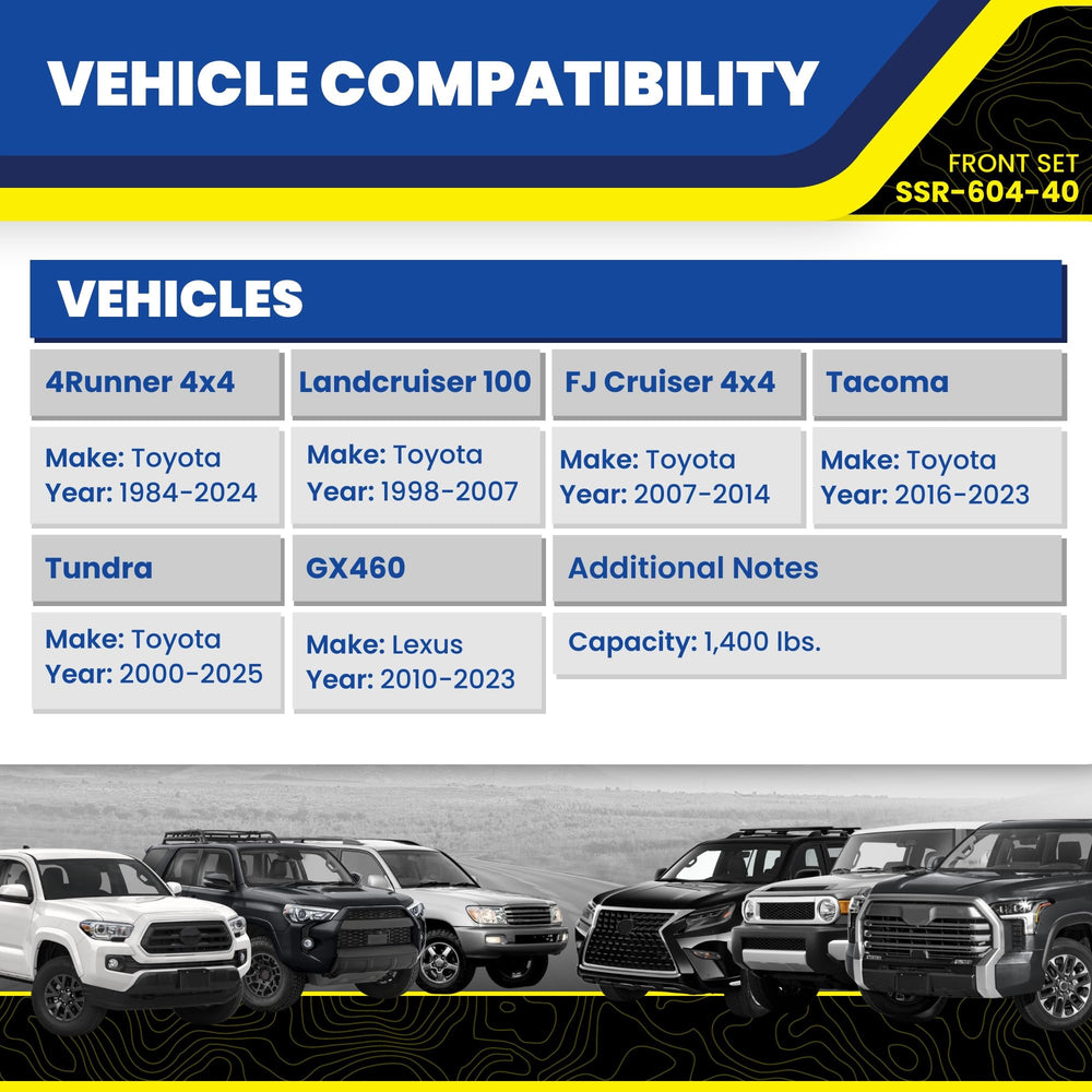 SuperSprings Front SumoSprings on Tundra provide enhanced load support and ride consistency