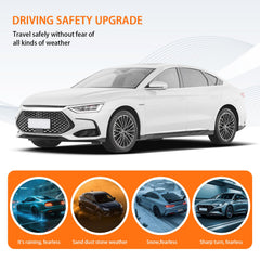 SUPLABEL front brake pads for Kia Forte Koup 2010-2013 offer responsive braking in rain
