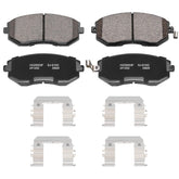 SUPLABEL front ceramic brake pads for Subaru Baja, smoother braking in daily use
