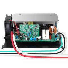 Suplife WF-8955PEC converter close-up showing rugged RV-grade design for reliability
