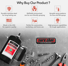 Sure Shot A1000B ideal for degreasing and lubricant applications.