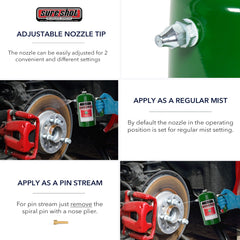 Sure Shot A1000G adjustable spray options cover mist to stream use cases.