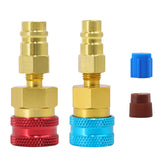 Surephon R1234YF red high side quick coupler for secure connections
