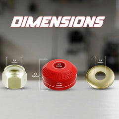Suspension Dudes universal bushing repair kit provides complete end-link replacement.