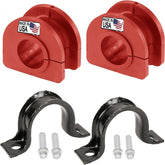 Suspension Dudes CODE RED rear sway bar bushing kit for improved steering feel.
