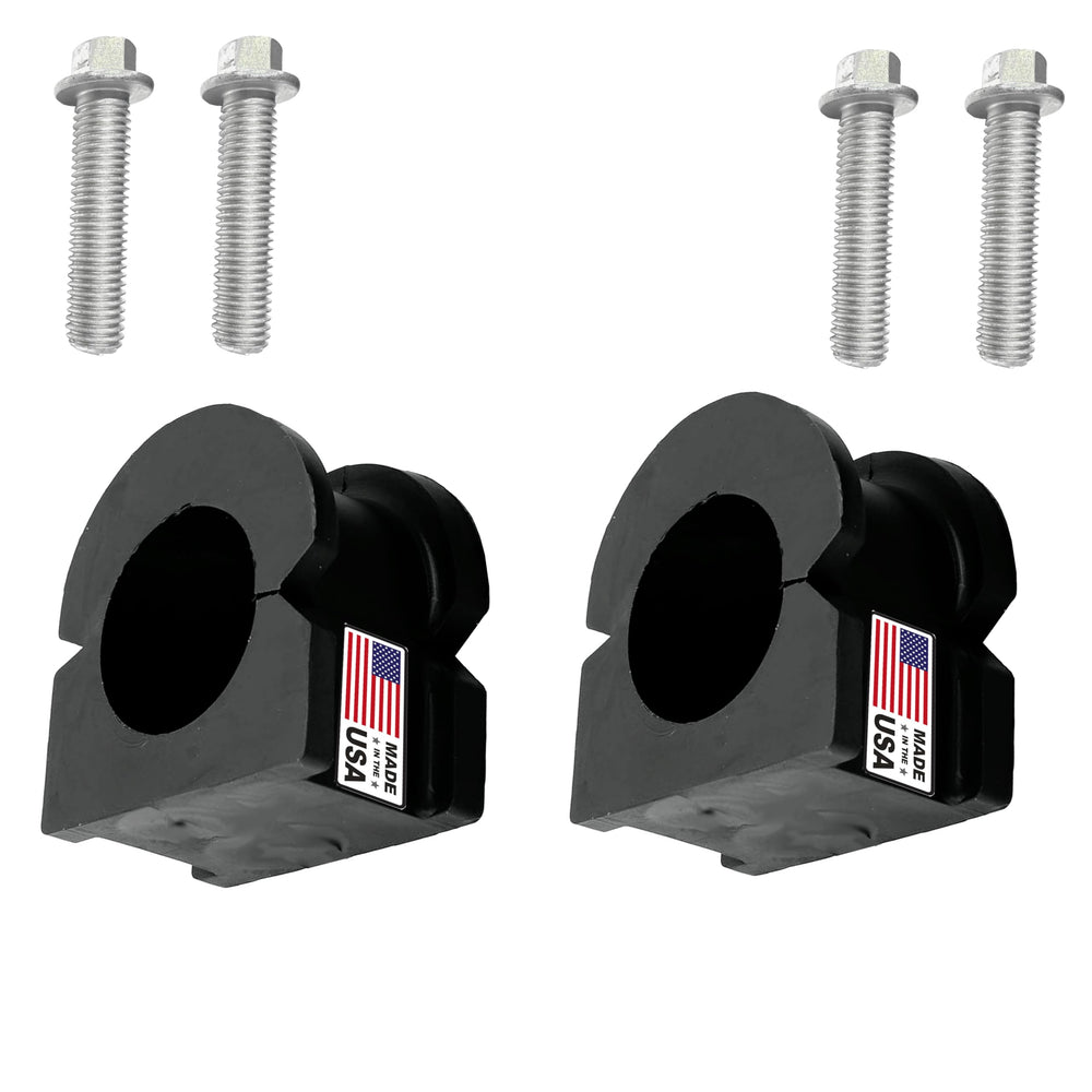 Suspension Dudes front sway bar bushing kit package improves ride smoothness