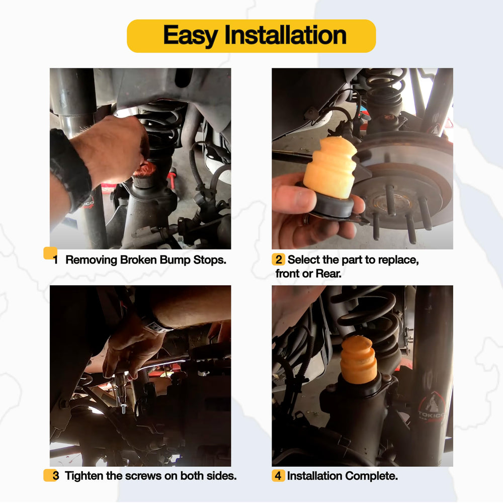 SUSUPACI M5570A Mustang underbody installation example showing secure fit