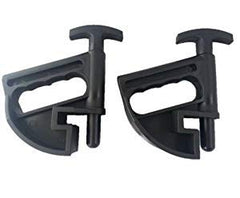 Sutekus tire changer bead clamp drop center tool ready for mounting tires.
