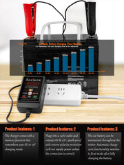 Suuwer compatibility chart illustrating 6V/12V battery types
