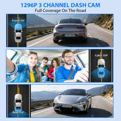 SUVCON waterproof rear camera mounted on bumper for rear protection