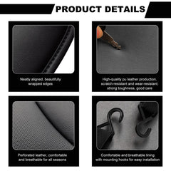 Suvnie universal-fit cushion measures 21.85 x 21.18 inches.
